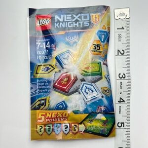 LEGO Nexo Knights Combo Nexo Powers Wave 1 Building Toy Kit 70372 10 pc Age 7-14